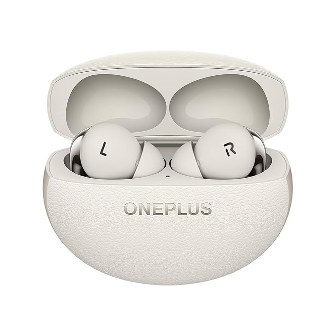 OnePlus Buds Pro 3 Bluetooth TWS in-Ear Buds – Dual Drivers, Dual DACs, Dynaudio EQs, AI-Powered Translator, Up to 50dB Adaptive Noise Cancellation, Up to 43Hrs Battery. ⭐⭐⭐⭐⭐ (4.9/5)