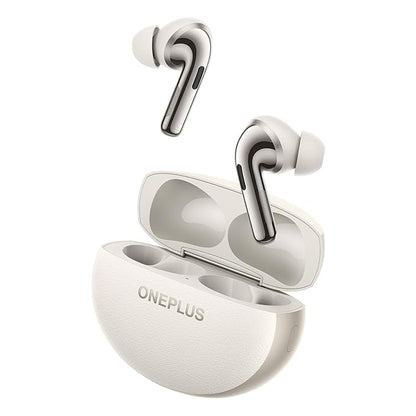 OnePlus Buds Pro 3 Bluetooth TWS in-Ear Buds – Dual Drivers, Dual DACs, Dynaudio EQs, AI-Powered Translator, Up to 50dB Adaptive Noise Cancellation, Up to 43Hrs Battery. ⭐⭐⭐⭐⭐ (4.9/5)