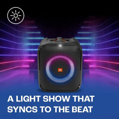 JBL PartyBox Encore Essential Bluetooth Party Speaker with JBL Pro Sound, IPX4 Splash proof, 100 Watt RMS Microphone Input High.⭐⭐⭐⭐⭐ (4.9/5)