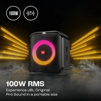 JBL PartyBox Encore Essential Bluetooth Party Speaker with JBL Pro Sound, IPX4 Splash proof, 100 Watt RMS Microphone Input High.⭐⭐⭐⭐⭐ (4.9/5)
